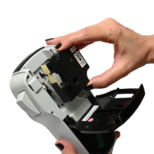 Foogy Dymo D1 Serit Etiket 12 mm x 7 mt Plastik Silver - 45472